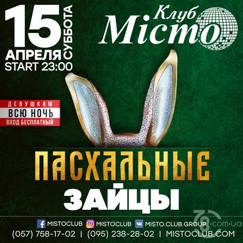 Пасхальные зайцы @ Мiсто, 15 Апреля 2017