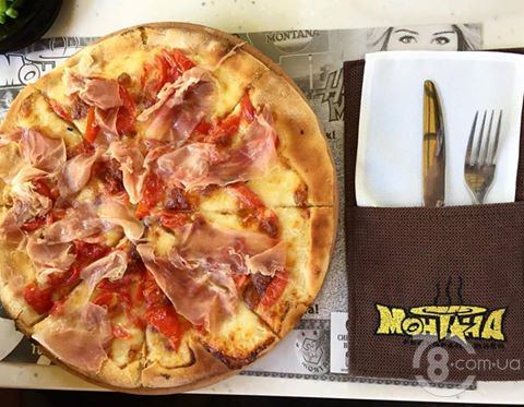 Настоящая итальянская пицца в ресторане «Монтана»