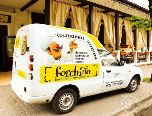 Доставка пиццы в кафе «Forchino»