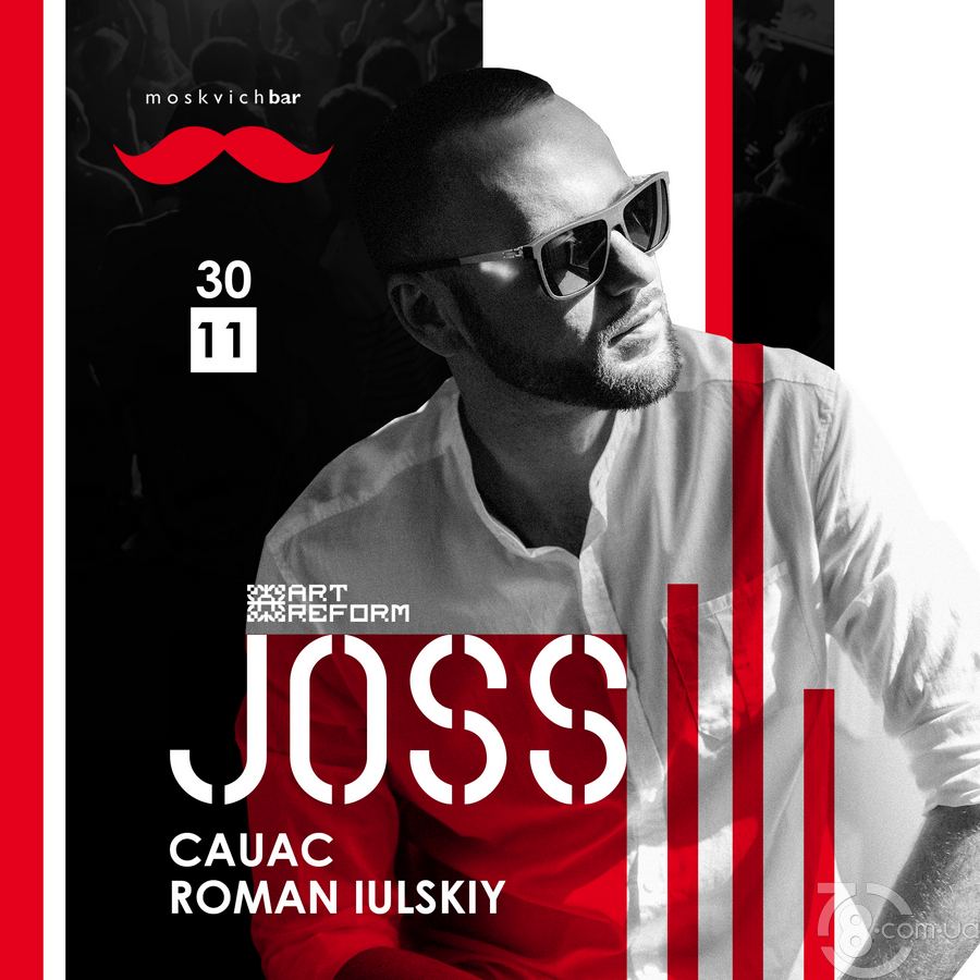 Joss @ Moskvich Bar, 30 Ноября 2018