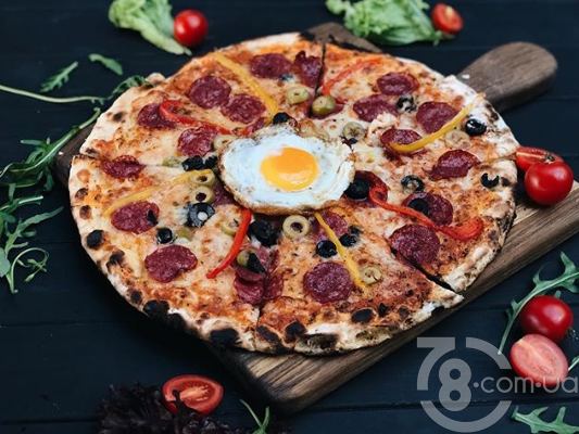 Настоящая Итальянская пицца в ресторане «Монтана»