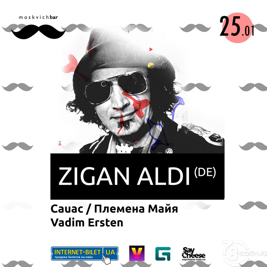 Zigan Aldi (DE) @ Moskvich Bar, 25 Января 2019