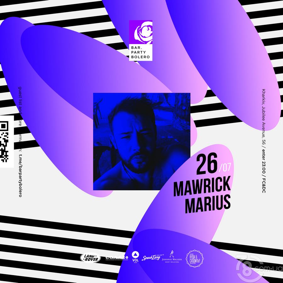 Mawrick & Marius @ Bar Party Bolero, 26 Июля 2019