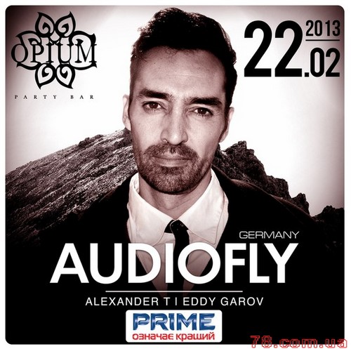 Audiofly (Испания) @ Opium Party Bar, 22 Февраля 2013